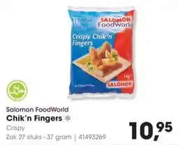 Hanos Salomon FoodWorld Chik'n Fingers aanbieding