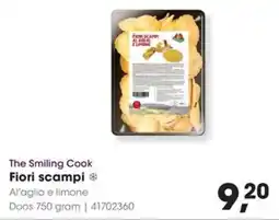 Hanos The Smiling Cook Fiori Scampi aanbieding