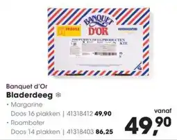 Hanos Banquet d'Or Bladerdeeg aanbieding