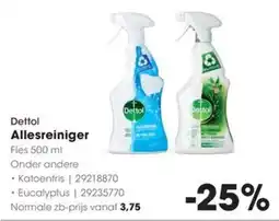 Hanos Dettol Allesreiniger aanbieding