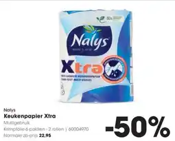 Hanos Nalys Keukenpapier Xtra aanbieding