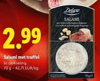 Salami met Truffel