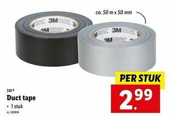 Lidl Duct tape aanbieding