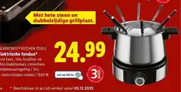 Lidl Silvercrest Kitchen Tools Elektrische Fondue aanbieding