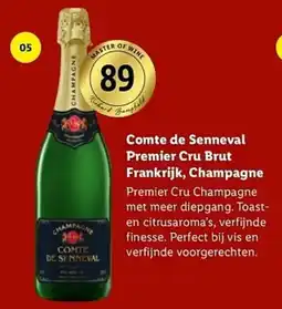 Lidl Comte de Senneval Premier Cru Brut aanbieding