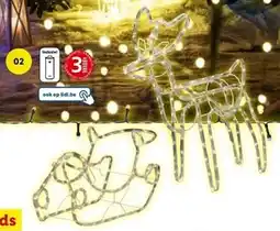 Lidl Livarno Home 3D Ledlichtfiguren aanbieding