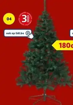 Lidl Livarno Home Kunstkerstboom aanbieding