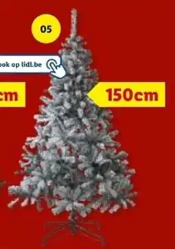 Lidl Livarno Home Kunstkerstboom aanbieding