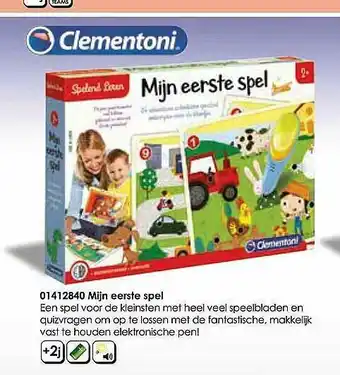 ToyChamp Mijn Eerste Spel Clementoni aanbieding