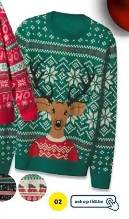 Lidl Esmara Kersttrui aanbieding