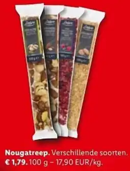 Lidl Nougatreep aanbieding