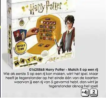 ToyChamp Harry Potter - Match 5 Op Een Rij aanbieding
