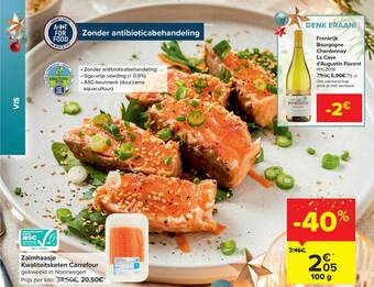 Carrefour Zalmhaasje aanbieding
