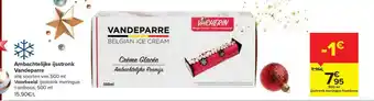 Carrefour Ambachtelijke Ijsstronk Vandeparre aanbieding