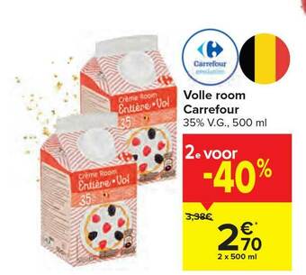 Carrefour Volle Room aanbieding