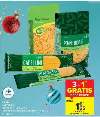 Carrefour Pasta aanbieding