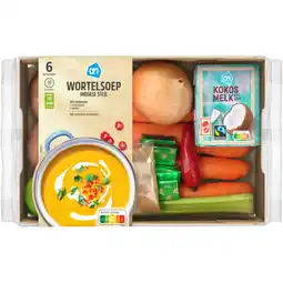 Albert Heijn AH Indiase wortelsoep verspakket aanbieding