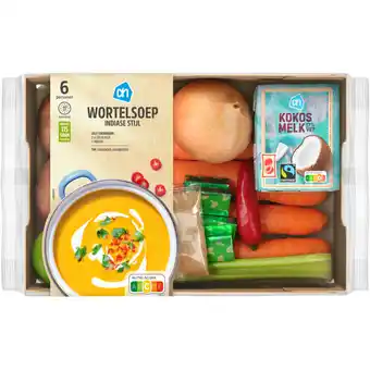 Albert Heijn AH Indiase wortelsoep verspakket aanbieding