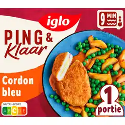 Albert Heijn Iglo Ping & klaar cordon bleu aanbieding