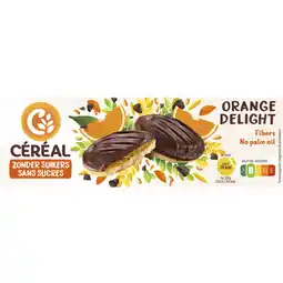 Albert Heijn Céréal Orange delight koek zonder suikers bel aanbieding