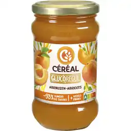 Albert Heijn Céréal Glucoregul jam abrikozen minder suikers aanbieding