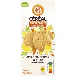 Albert Heijn Céréal Citroen-yuzu koek zonder suikers bel aanbieding