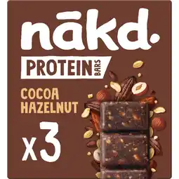 Albert Heijn Nakd. Protein bars cocoa hazelnut aanbieding