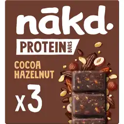Albert Heijn Nakd. Protein bars cocoa hazelnut aanbieding