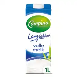Albert Heijn Campina Langlekker volle melk aanbieding