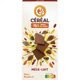 Albert Heijn Céréal Melkchocolade minder suikers aanbieding