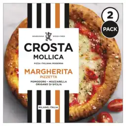 Albert Heijn Crosta Mollica Pizzetta margherita 2-pack aanbieding