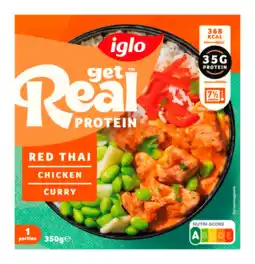 Albert Heijn Iglo Protein red Thai chicken curry aanbieding