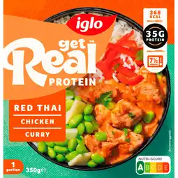 Albert Heijn Iglo Protein red Thai chicken curry aanbieding