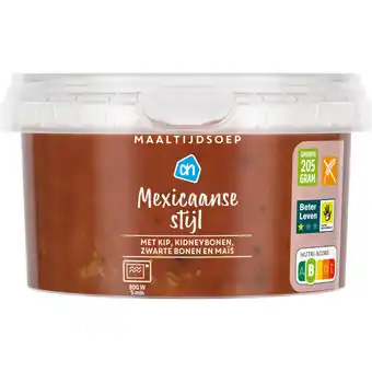 Albert Heijn AH Maaltijdsoep Mexicaanse stijl aanbieding