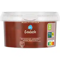 Albert Heijn AH Maaltijdsoep goulash aanbieding