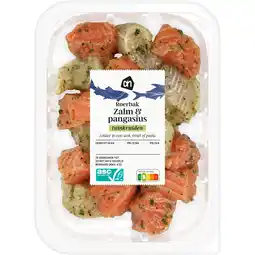 Albert Heijn AH Roerbak zalm & pangasius tuinkruiden aanbieding