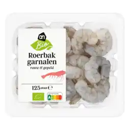 Albert Heijn AH Biologisch Roerbakgarnalen aanbieding
