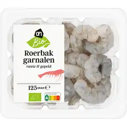 Albert Heijn AH Biologisch Roerbakgarnalen aanbieding