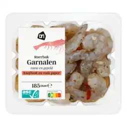 Albert Heijn AH Roerbak garnalen knoflook aanbieding