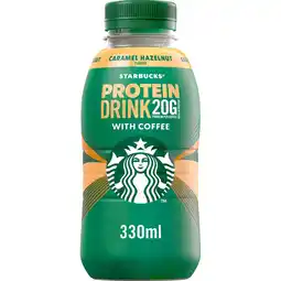 Albert Heijn Starbucks Protein drink caramel hazelnut aanbieding