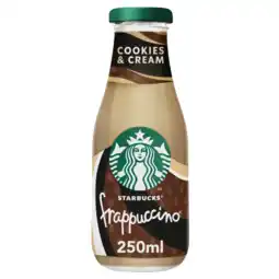 Albert Heijn Starbucks Frappuccino cookies & cream aanbieding