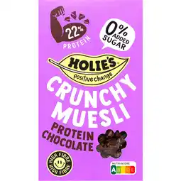 Albert Heijn Holie's Crunchy muesli protein chocolate aanbieding
