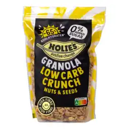 Albert Heijn Holie's Granola low carb crunch nuts & seeds aanbieding