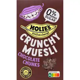 Albert Heijn Holie's Crunchy muesli chocolate aanbieding