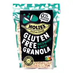 Albert Heijn Holie's Granola buckwheat & nuts glutenfree aanbieding
