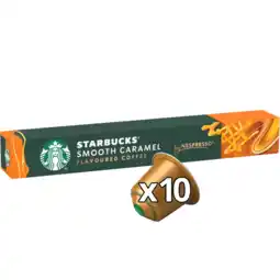Albert Heijn Starbucks Nespresso smooth caramel capsules aanbieding