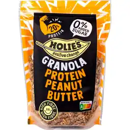 Albert Heijn Holie's Granola protein peanut butter aanbieding