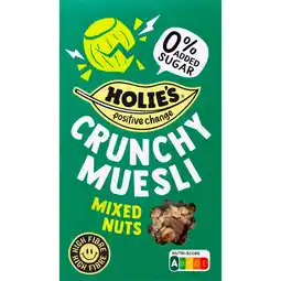 Albert Heijn Holie's Crunchy muesli 4 nuts aanbieding