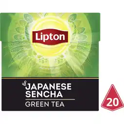 Albert Heijn Lipton Japanese sencha green tea aanbieding