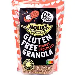 Albert Heijn Holie's Granola peanut chocolate glutenfree aanbieding